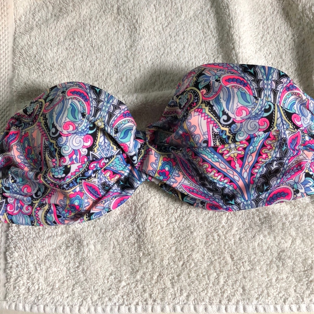 Victoria Secret strapless bathing suit top